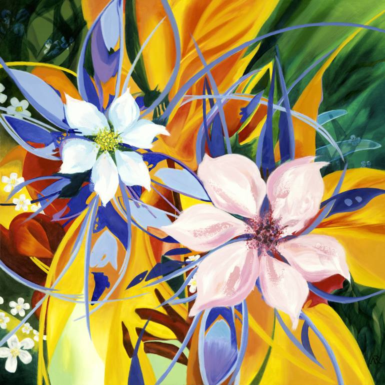 770x770 Saatchi Art Pacifica Painting By Andrea Robinson - Pacifica Painting