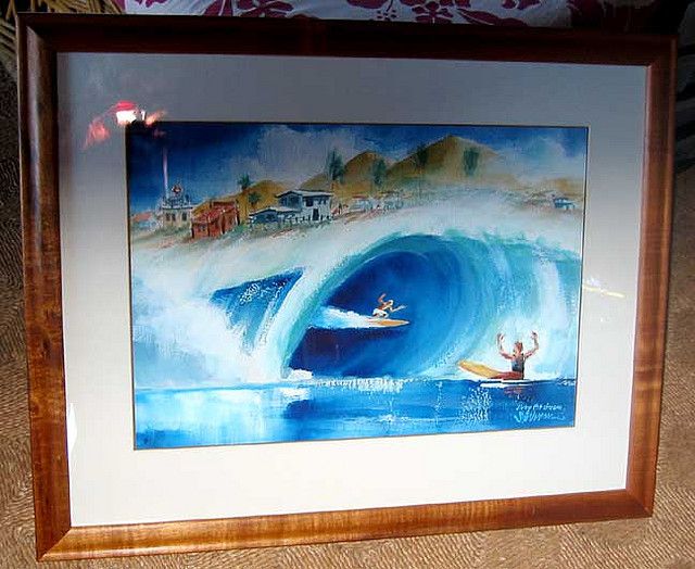 640x524 Surfing - Pacifica Painting