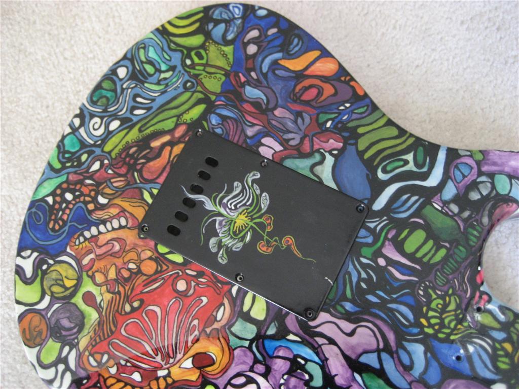 1024x767 Hand Painted Yamaha Pacifica Guitar (Guitars, Hang) - Pacifica Painting