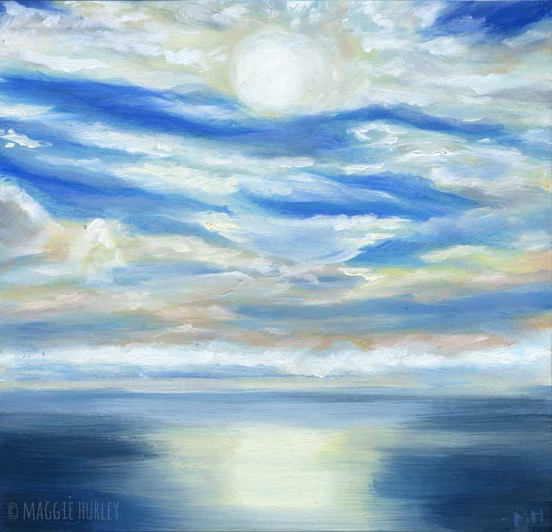 800x772 Original Oil Painting - Pacifica Painting