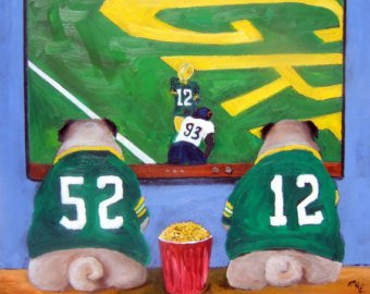 340x270 Packers Art Etsy - Packers Painting
