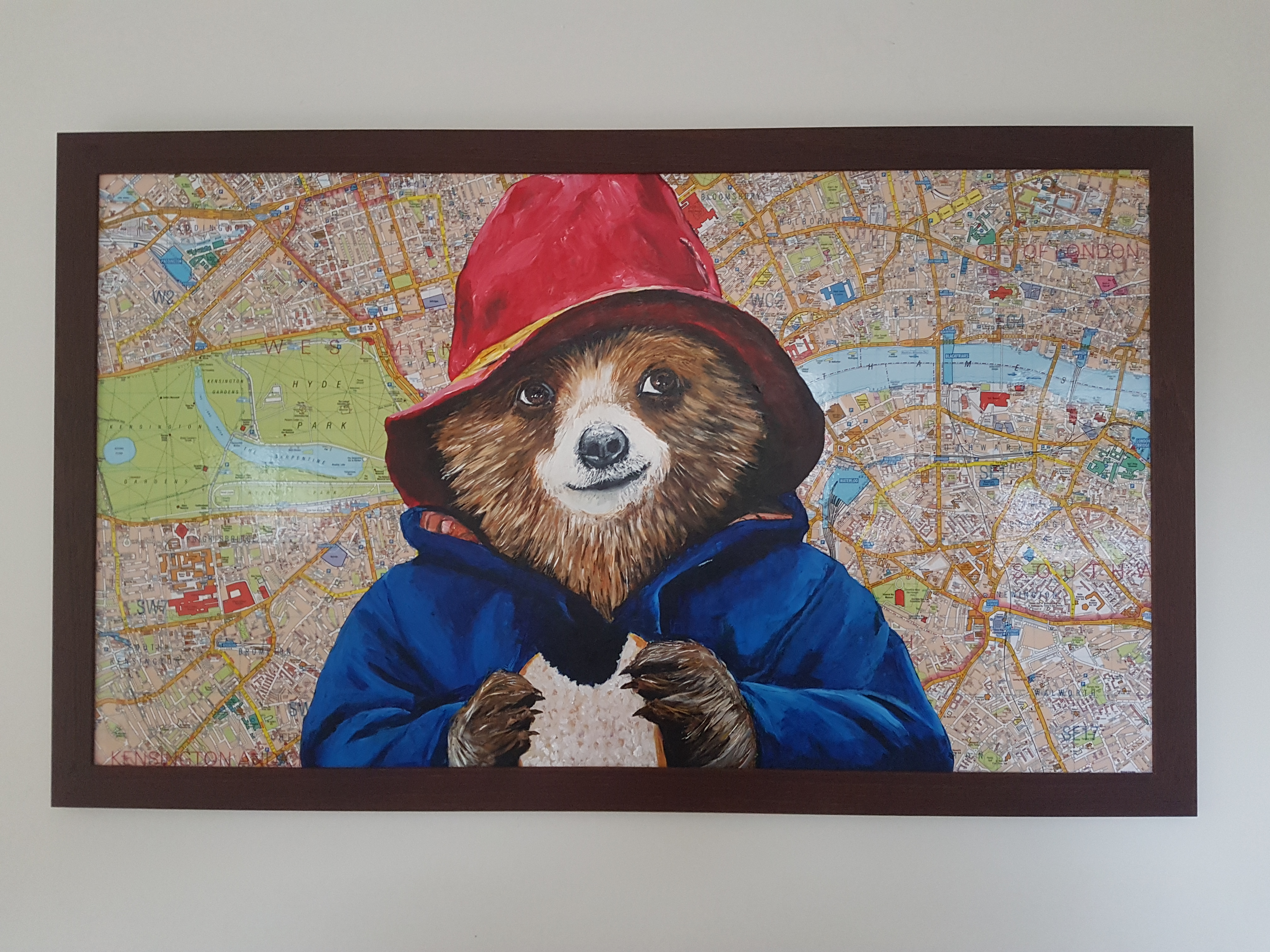 4032x3024 Painting Of Paddington Bear - Paddington Bear Painting