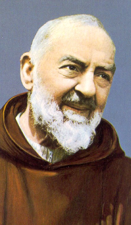 Padre Pio Painting at PaintingValley.com | Explore collection of Padre ...