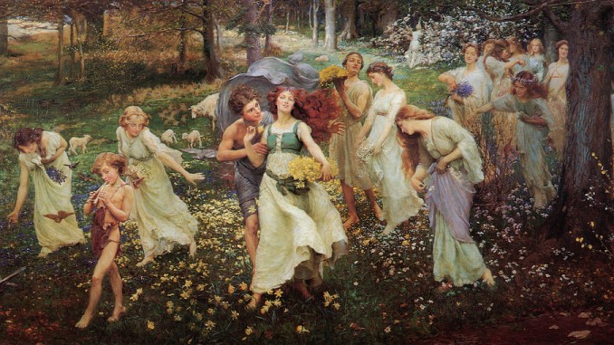 678x381 Handfasting Planning A Magical Pagan Wedding - Pagan Painting