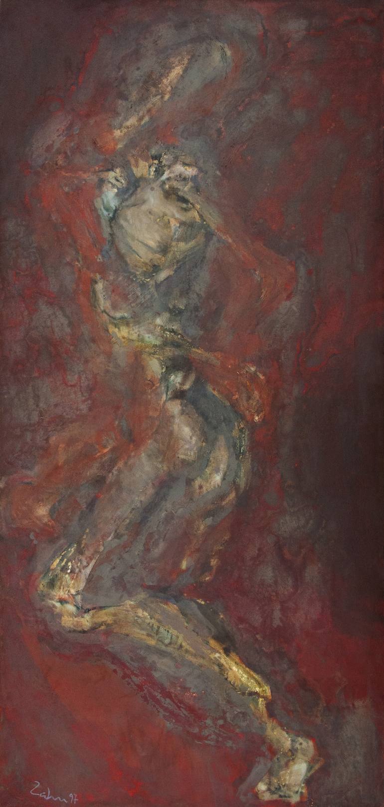 770x1617 Saatchi Art Pain Painting By Gani Georgiev - Pain Painting