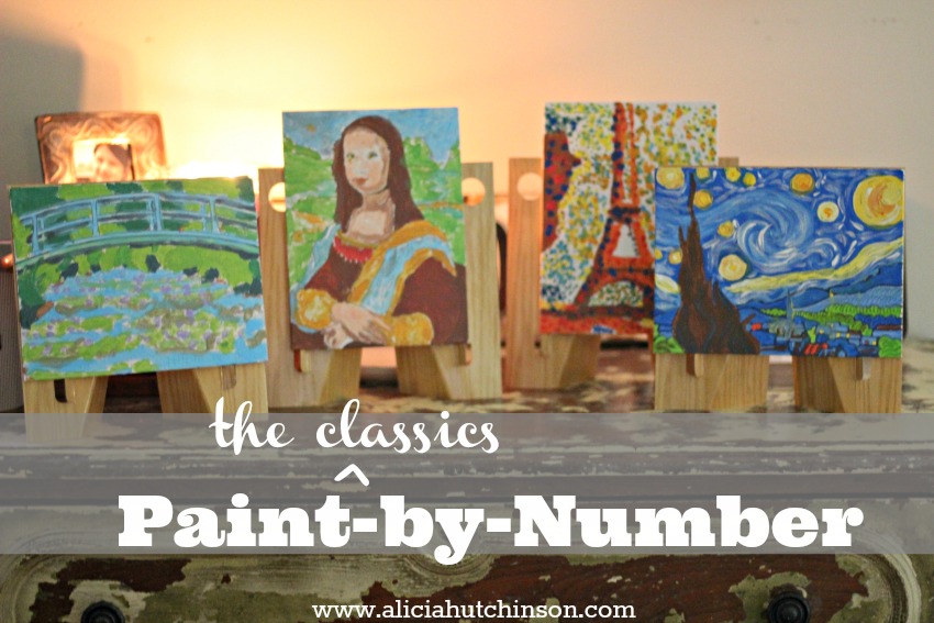 850x567 Paint (The Classics) By Number - Paint By Number Painting