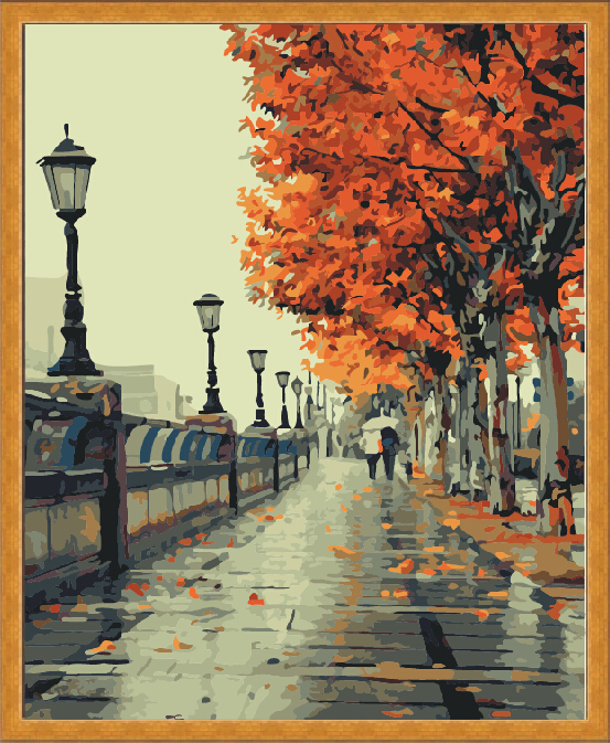 553x673 Painting By Numbers - Paint By Number Painting