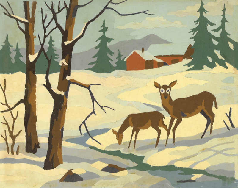 800x632 Two Kitties Every Man A Rembrandt Paint By Numbers Kits Of The 1950s - Paint By Number Painting