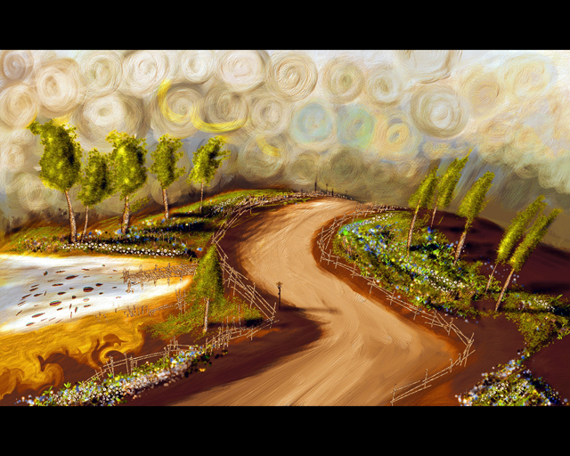 640x512 2d Painting - Painting 2d