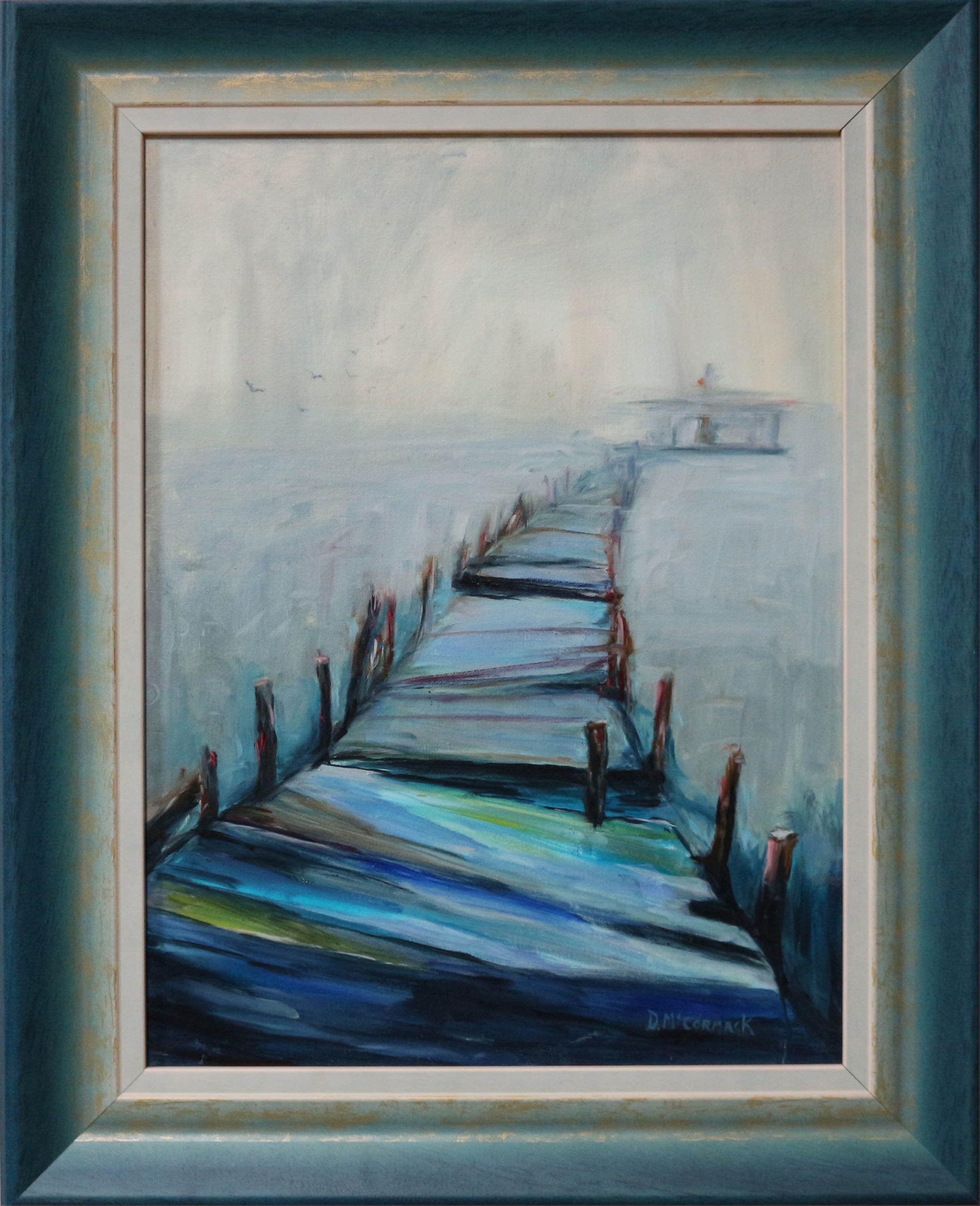 2705x3329 Lonesome Harbour County Galway Landscape Oil Painting - Painting 4 You