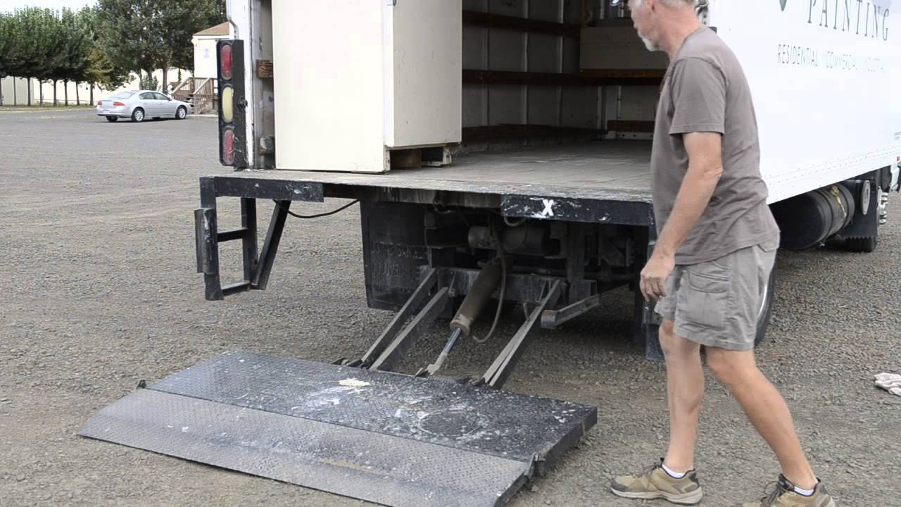 1280x720 1992 Isuzu Utility Box Truck Wliftgate Paramount Painting - Painting A Box Truck