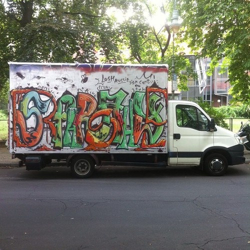 500x500 Rashe And Spray Painting Box Truck Berlin 2014 - Painting A Box Truck