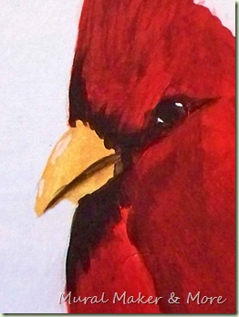 262x348 How To Paint A Red Cardinal - Painting A Cardinal