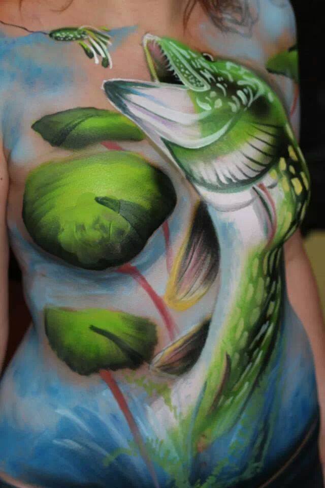 640x960 Northern Pike - Painting A Northern Pike