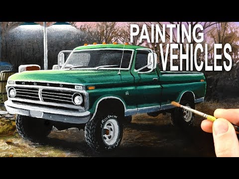 480x360 Painting A Car Or Truck With Acrylics - Painting A Pickup Truck