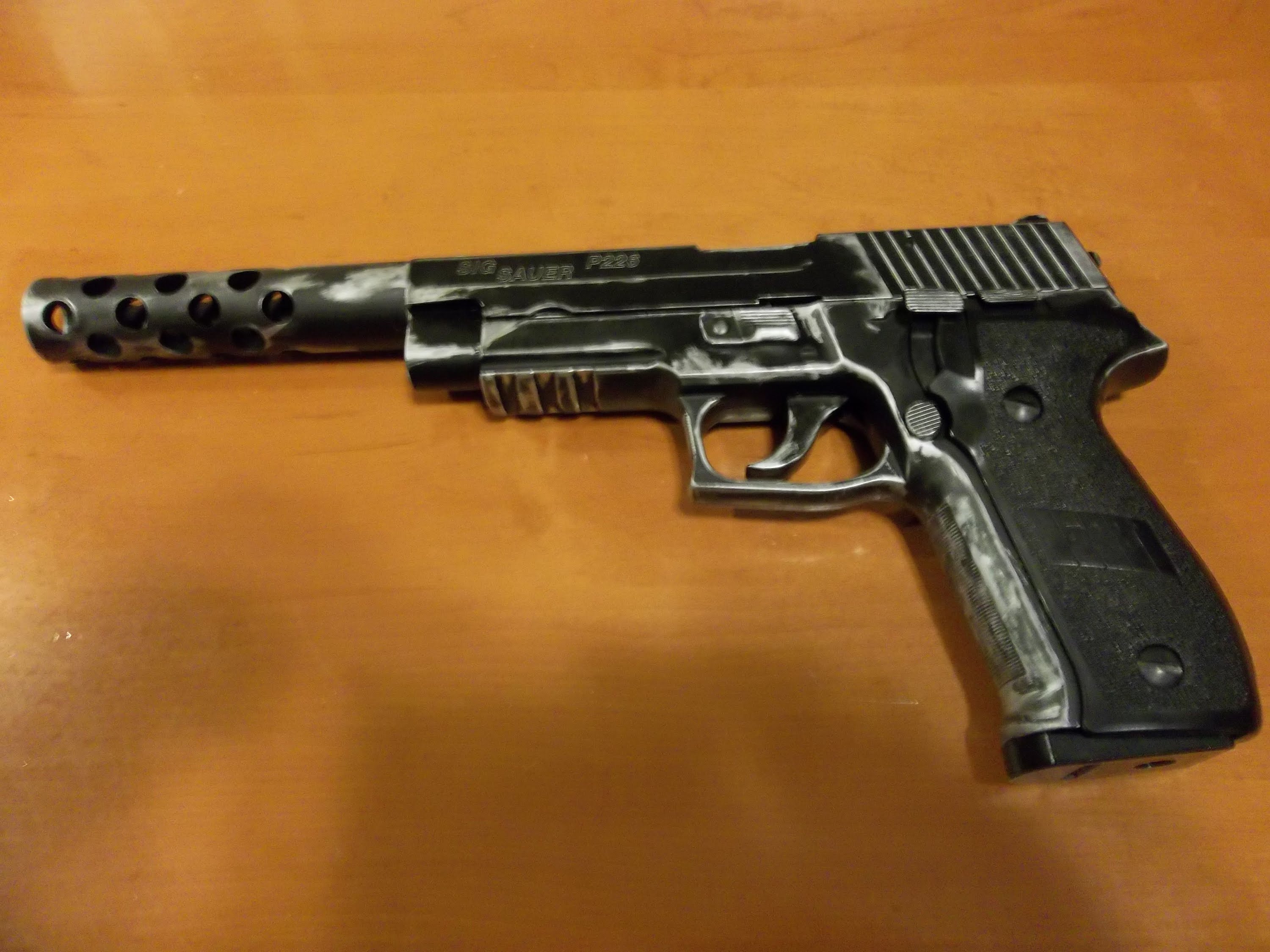 3000x2250 How To Paint A Gbb Pistol - Painting A Revolver