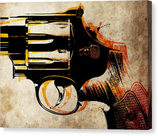 546x472 Revolver Trigger Digital Art By Michael Tompsett - Painting A Revolver
