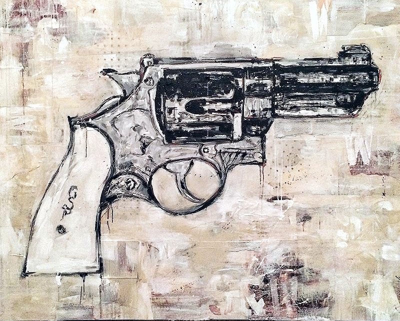 800x643 Beast + Banger Carrie Penley - Painting A Revolver