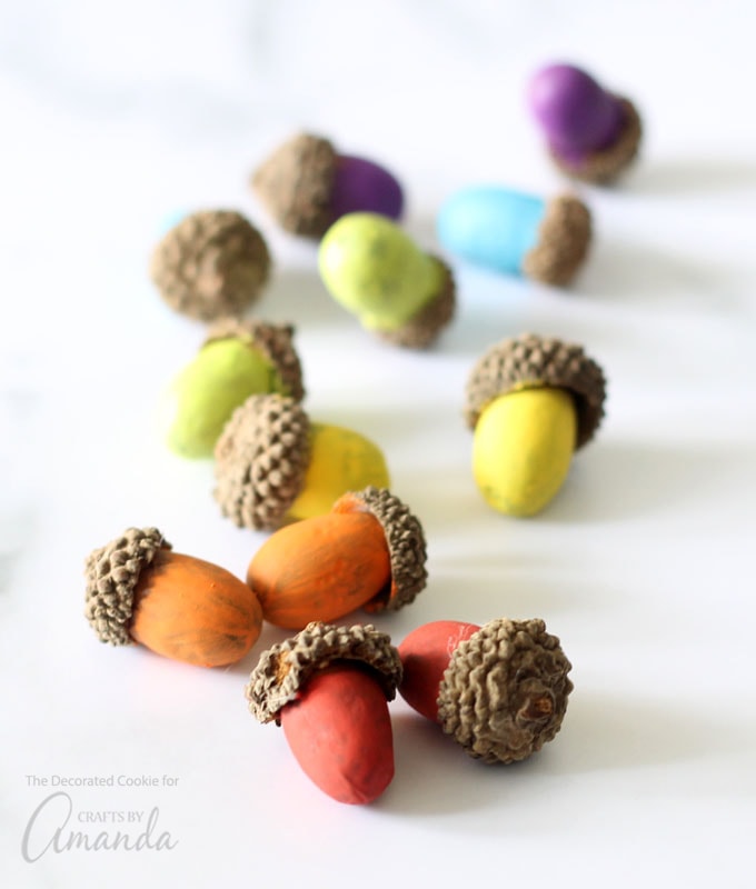 680x800 Painted Acorns This Simple Fall Craft Will Brighten Up Your Home! - Painting Acorns