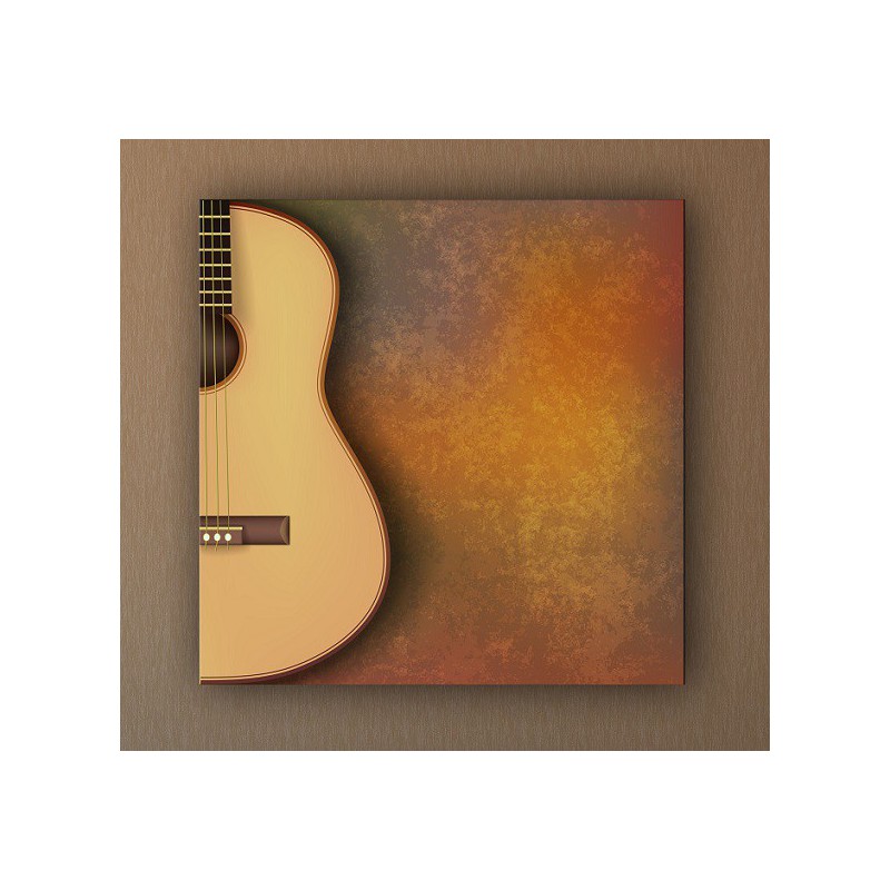 800x800 Acoustic Guitar Painting, Music Painting Cheap - Painting Acoustic Guitar