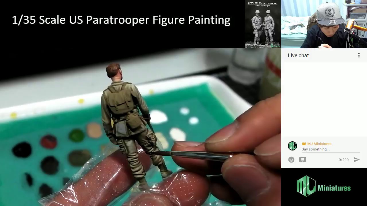 1280x720 Mj's Figure Painting - Painting Action Figures