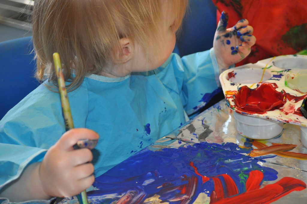 1024x680 Is Your Painting Activity Inviting To Children - Painting Activities