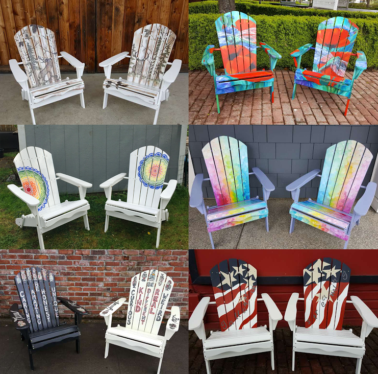Painting Adirondack Chairs 16 