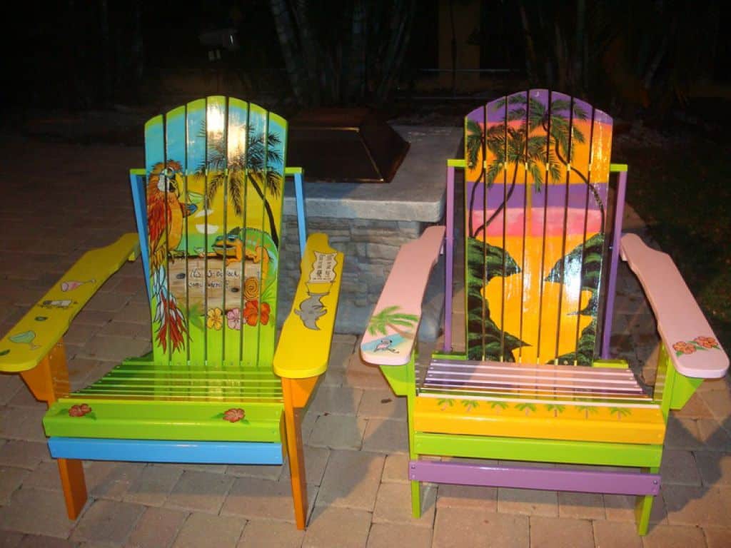 Painting Adirondack Chairs 20 