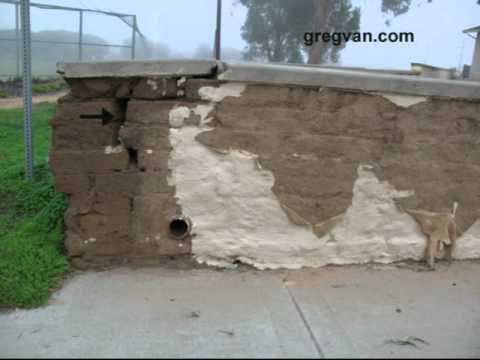 480x360 Old Adobe Wall Problems - Painting Adobe Brick