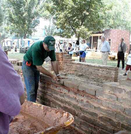 450x459 Preservation Of Historic Adobe Buildings Old House Web - Painting Adobe Brick