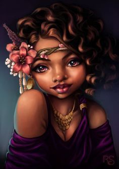 236x333 55 Amazing Black Hair Art Pictures And Paintings African - Painting African American Hair