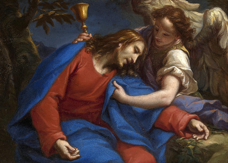 900x644 Agony In The Garden Painting By Francesco Trevisani - Painting Agony In The Garden