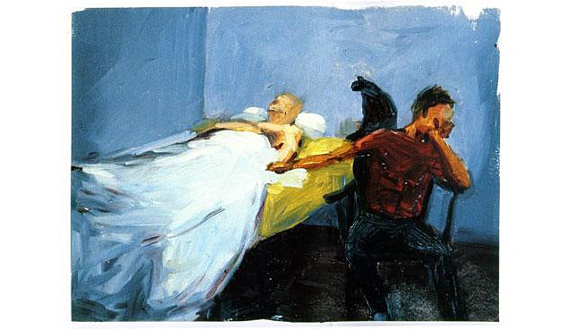 633x368 New Art Exhibit Captures The Early Aids Crisis In Paintings - Painting Aids