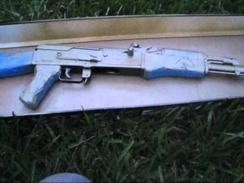 480x360 How To Spray Paint An Ak 47 - Painting Ak 47