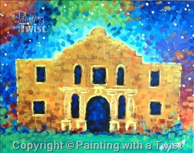 380x300 Mystic Alamo - Painting Alamo