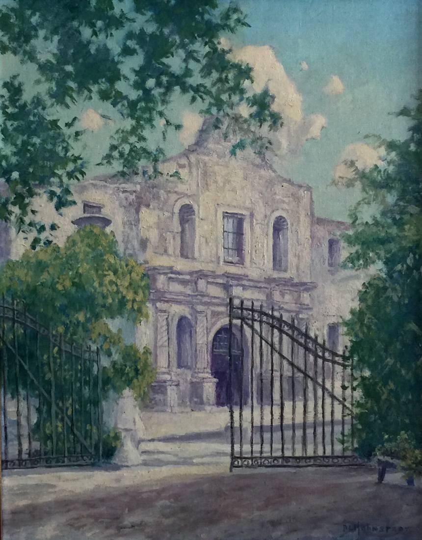 860x1100 Peter L. Hohnstedt - Painting Alamo