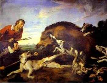 350x271 Blasco Family Bulldogs American Bulldog History The Pre - Painting American Bulldog