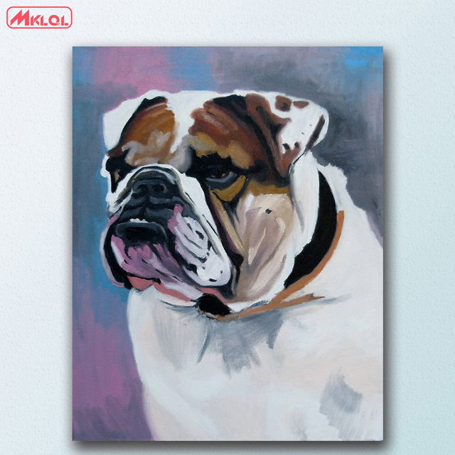 Painting American Bulldog at PaintingValley.com | Explore collection of ...