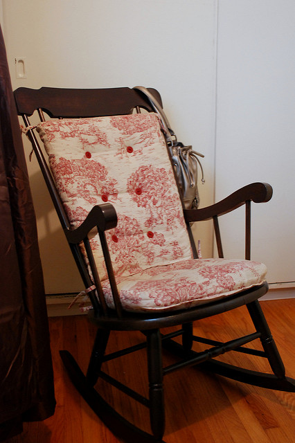 426x640 Refinishing An Old Rocking Chair This Marvelous Life - Painting An Old Rocking Chair
