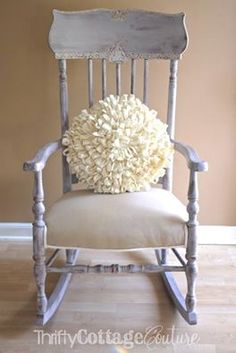 236x353 Unless You Are Colorblind Or In A Coma, You May Have Noticed That - Painting An Old Rocking Chair