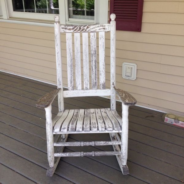 600x600 Diy Rocking Chair Makeover With Olympic Stain 7 Steps (With - Painting An Old Rocking Chair