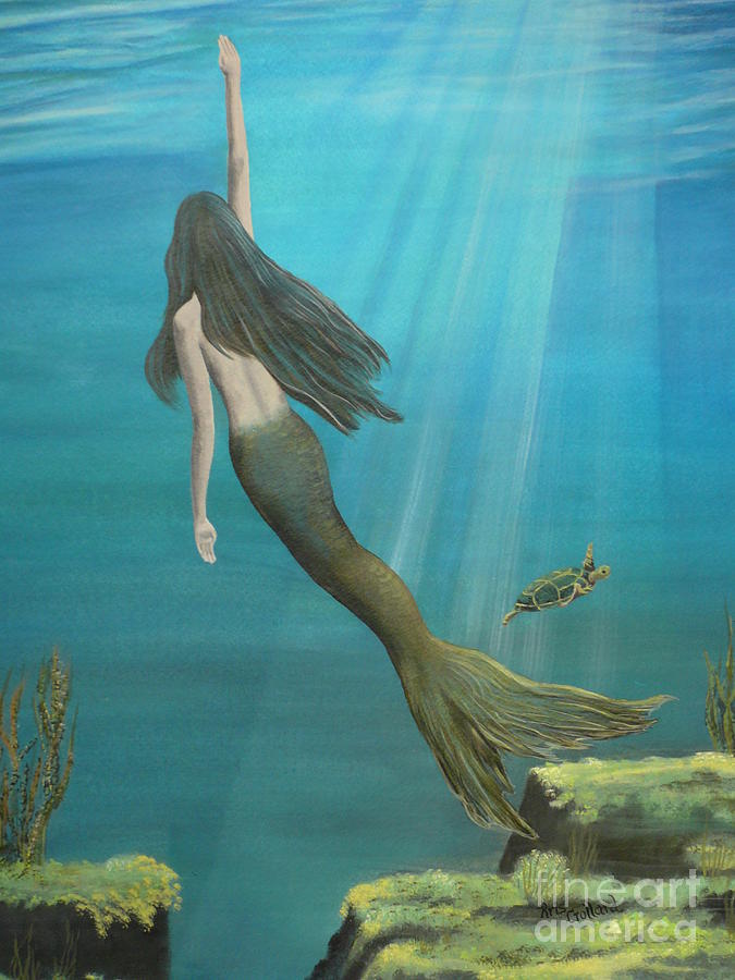 675x900 Underwater Scene Paintings Fine Art America - Painting An Underwater Scene