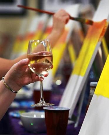 371x458 Paint And Sip' Parties Popping Up All Over The North Suburbs - Painting And Drink