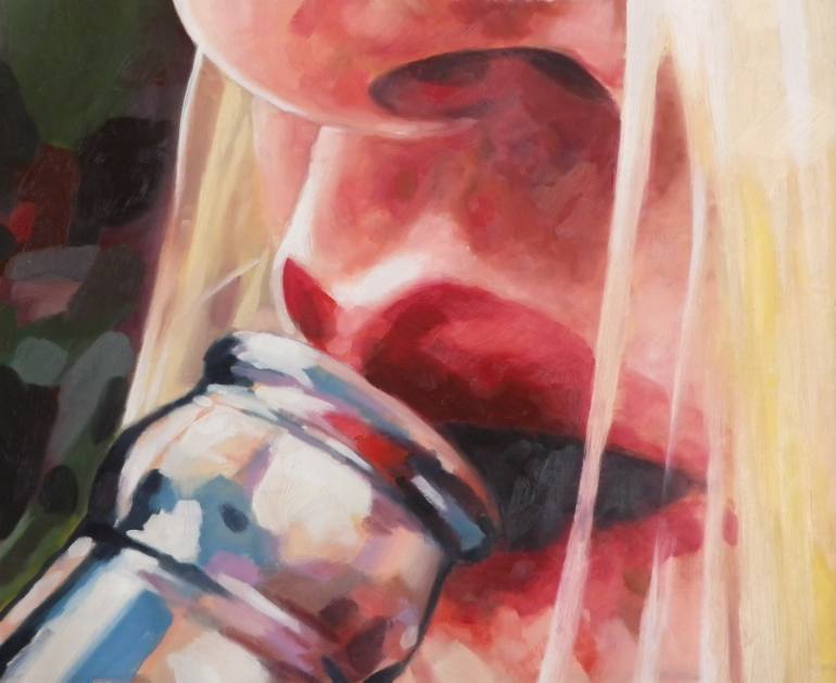 770x629 Saatchi Art Drink(Sold) Painting By Thomas Saliot - Painting And Drink