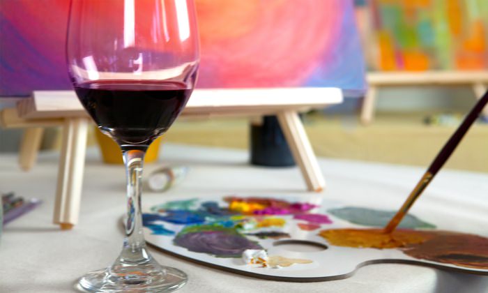700x420 Canvas Club Painting + Wine! - Painting And Drink