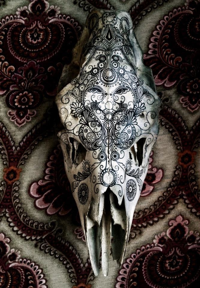 Painting Animal Skulls