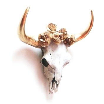 354x354 Animal Skulls Decor Cow Skull Skull Painted Cow Skull Animal Skull - Painting Animal Skulls