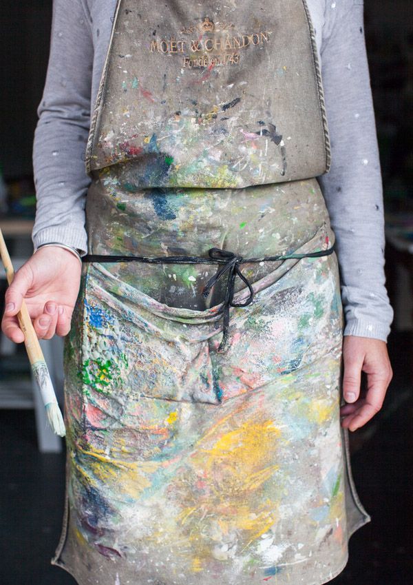 600x849 Pin By Ellen B On The Artists World . Color Wheel - Painting Apron