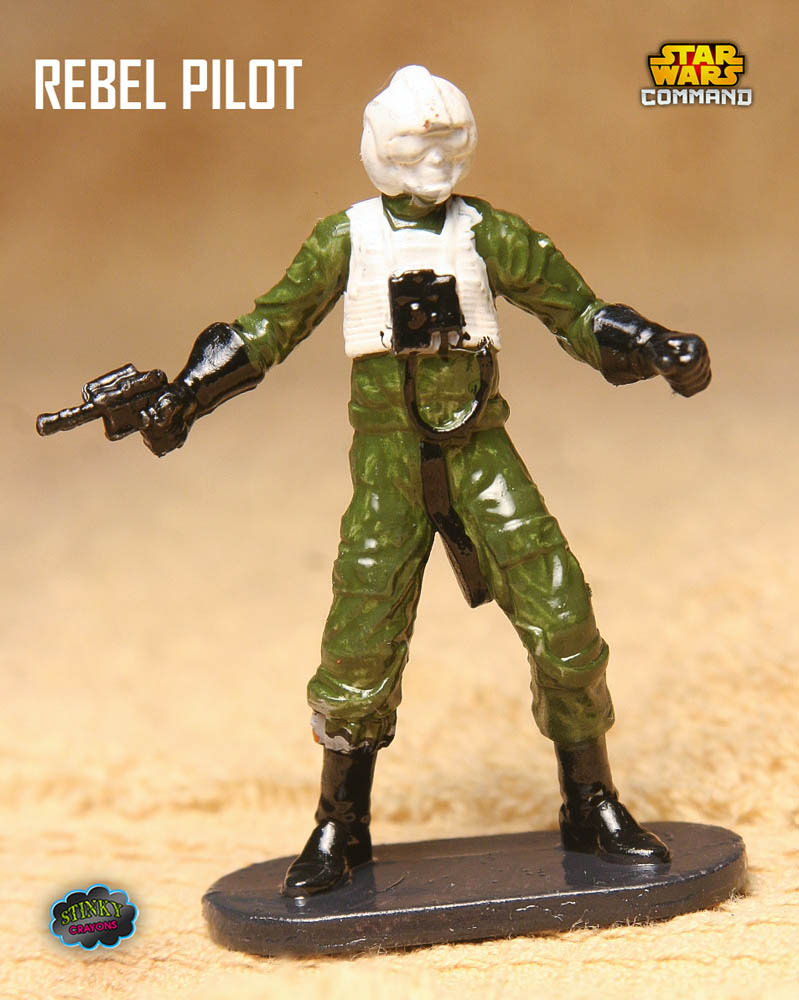799x1000 Rebel A Wing Star Wars Command Army Men Toy - Painting Army Men