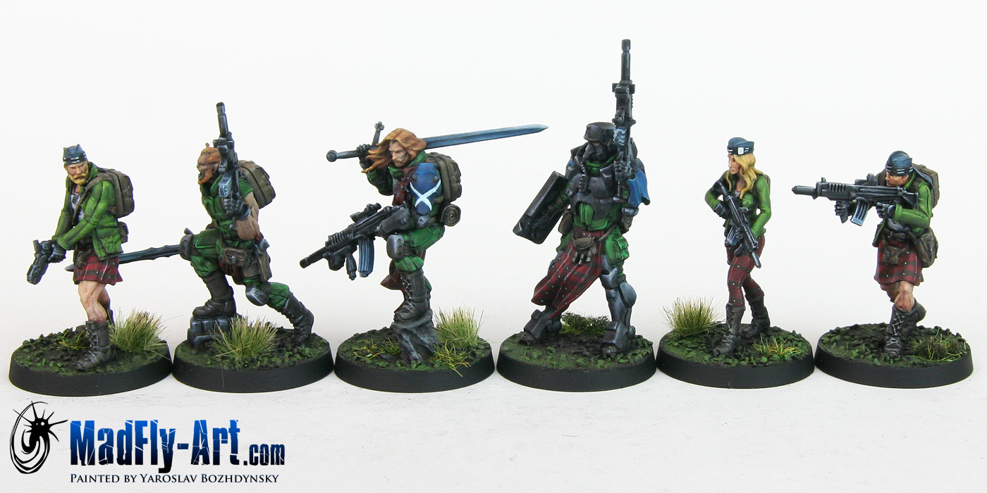 1400x700 Caledonian Highlander Army Madfly Art Miniature Painting Studio - Painting Army Men
